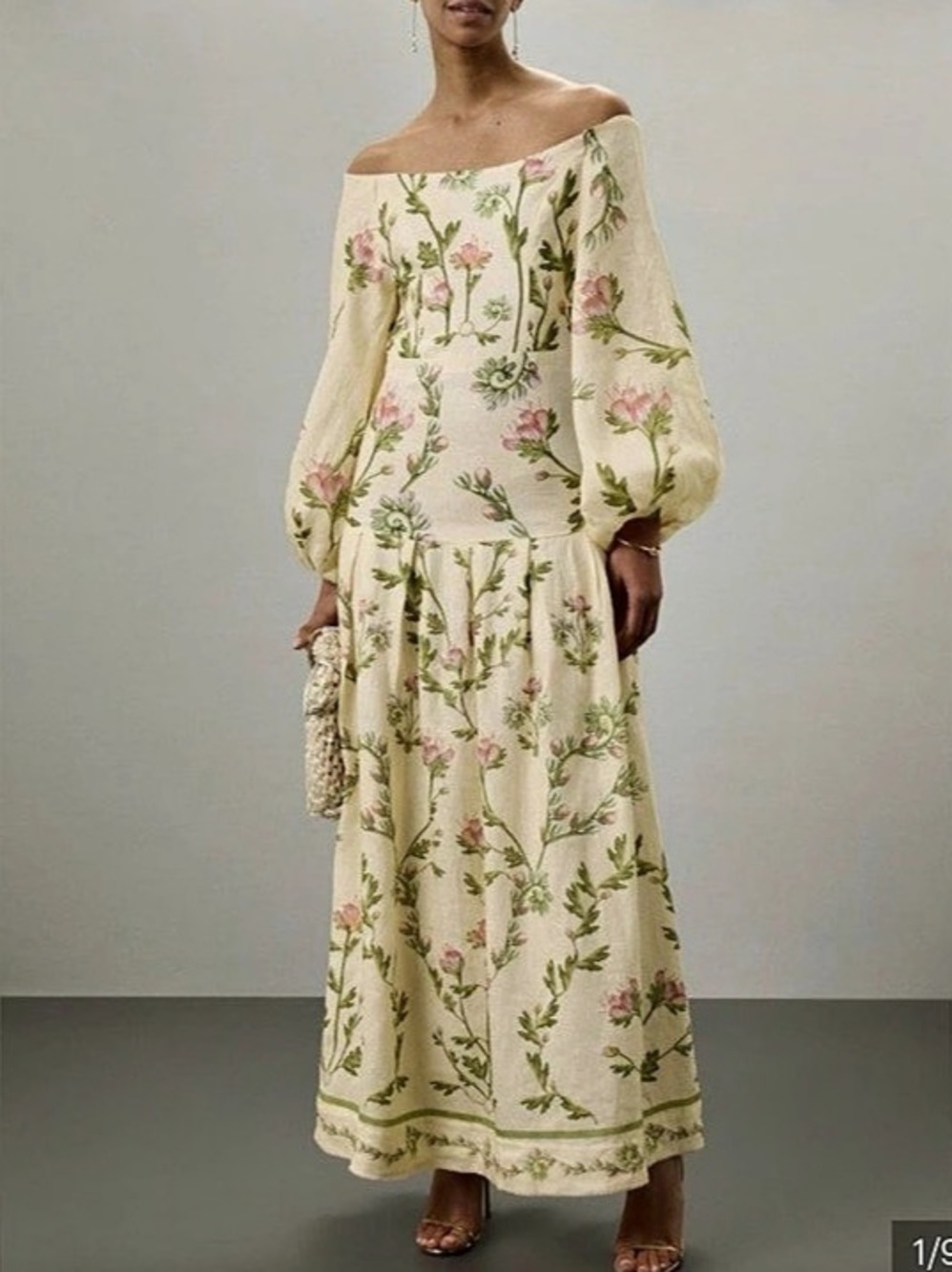 Agua by Agua Bendita Senlis Oasis Linen Dress